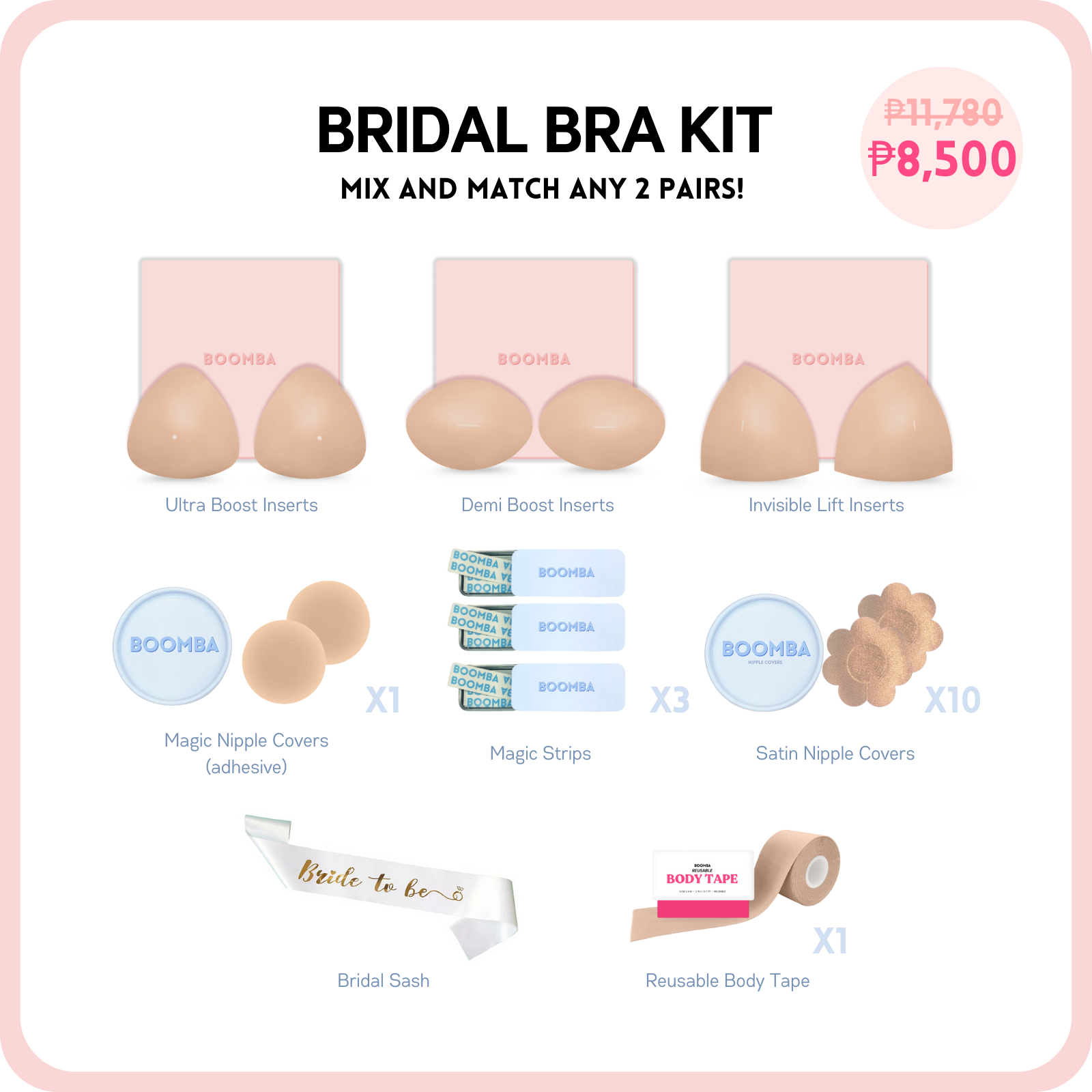 Bridal Bra Kit