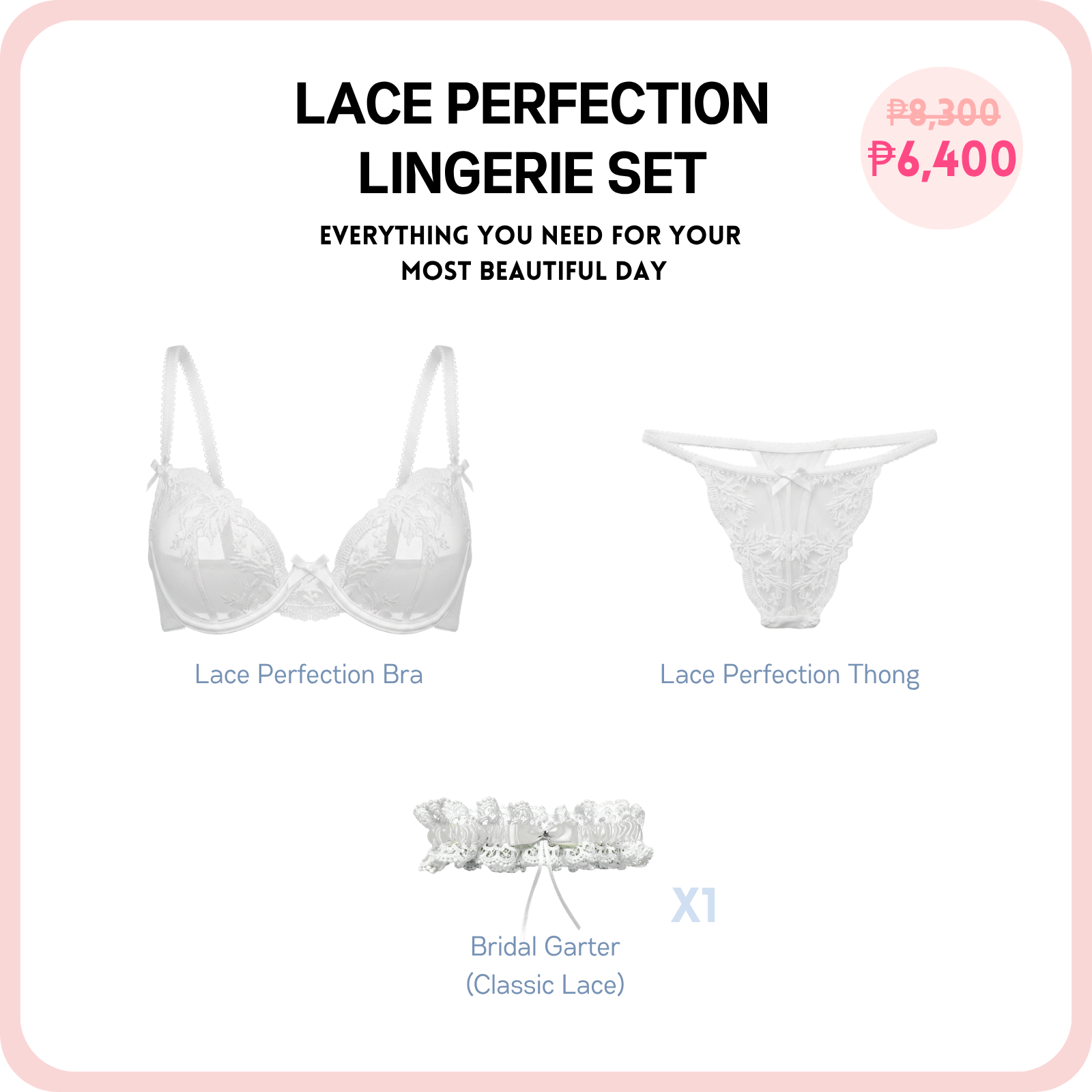 Lace Perfection Lingerie Set