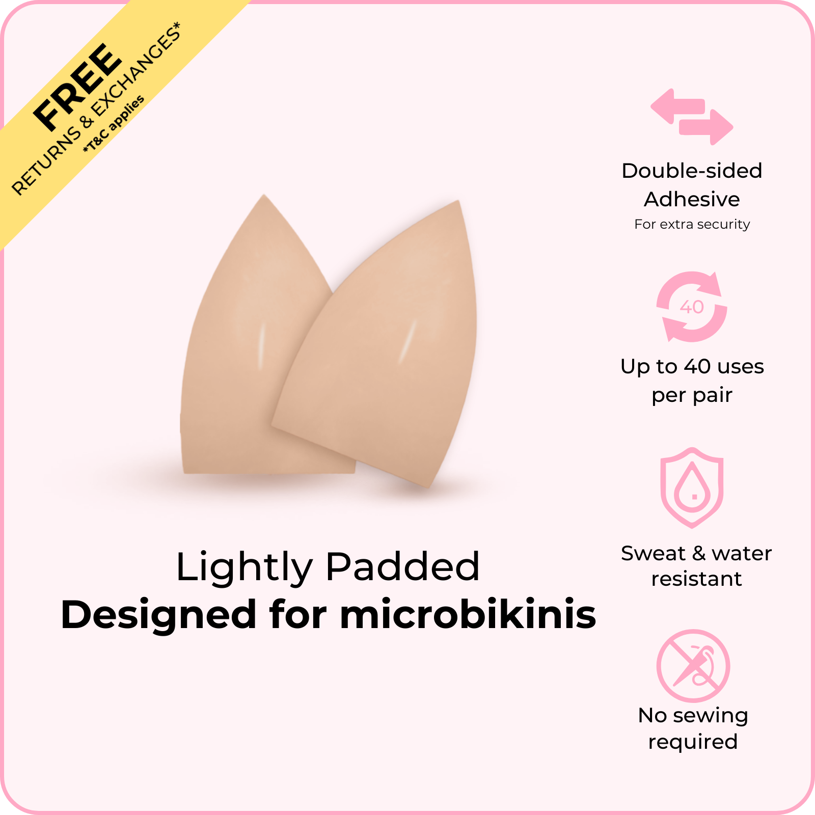 Micro Lift Inserts (2 pairs)